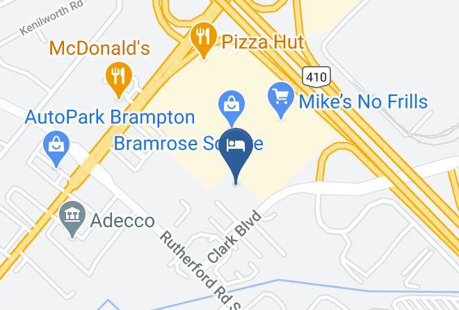 Peel - Quality Inn & Suites Mississauga Maps