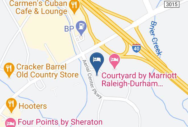 Wake - Quality Inn & Suites Raleigh Durham Airport Maps