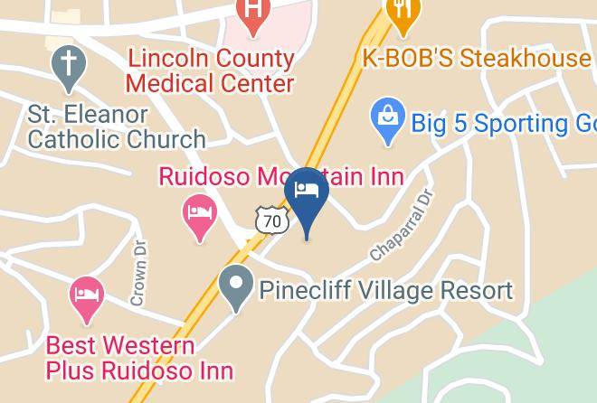 Lincoln - Quality Inn & Suites Ruidoso Hwy 70 Maps
