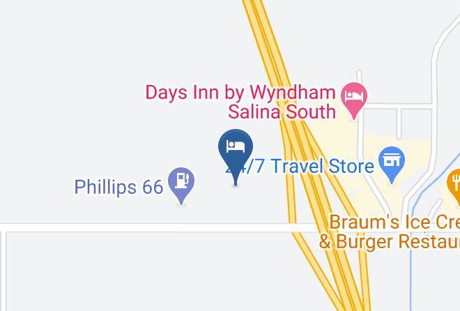 Saline - Quality Inn & Suites Salina Maps