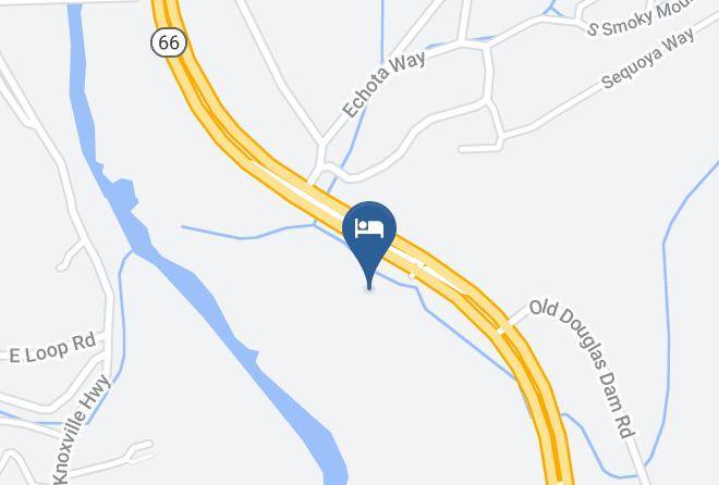 Sevier - Quality Inn & Suites Sevierville Pigeon Forge Maps