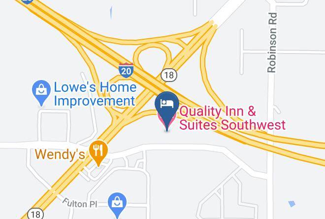 Hinds - Quality Inn & Suites Southwest Maps