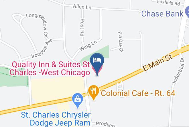 Kane - Quality Inn & Suites St Charles West Chicago Maps