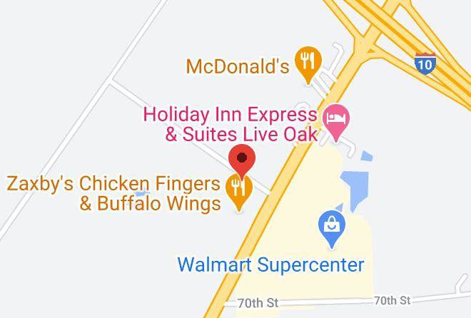 Suwannee - Quality Inn & Suites Live Oak Maps