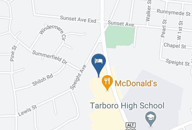 Edgecombe - Quality Inn & Suites Tarboro Kingsboro Maps