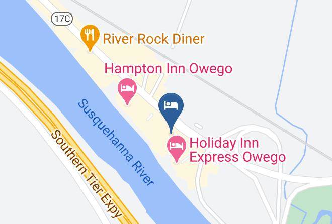 Tioga - Quality Inn & Suites Owego Maps