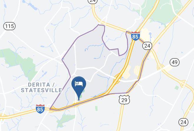 Mecklenburg - Quality Inn & Suites University Area Maps