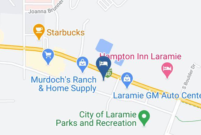Albany - Quality Inn & Suites University Laramie Maps