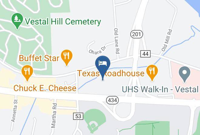 Broome - Quality Inn & Suites Vestal Binghamton Maps