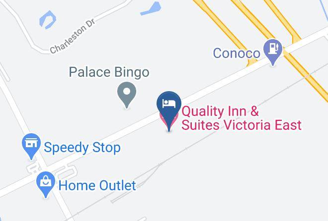 Victoria - Quality Inn & Suites Victoria East Maps
