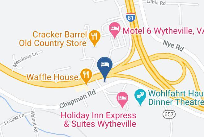 Wythe - Quality Inn & Suites Wytheville Maps