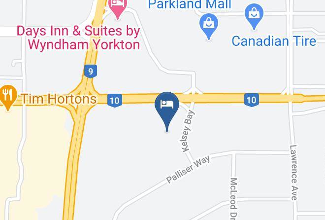 Division 9 - Quality Inn & Suites Yorkton Maps
