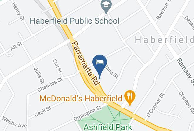 Quality Inn Sunshine Haberfield Map