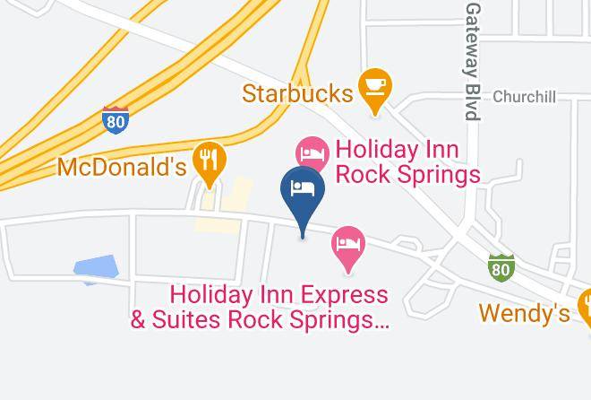 Sweetwater - Quality Inn Rock Spring Maps