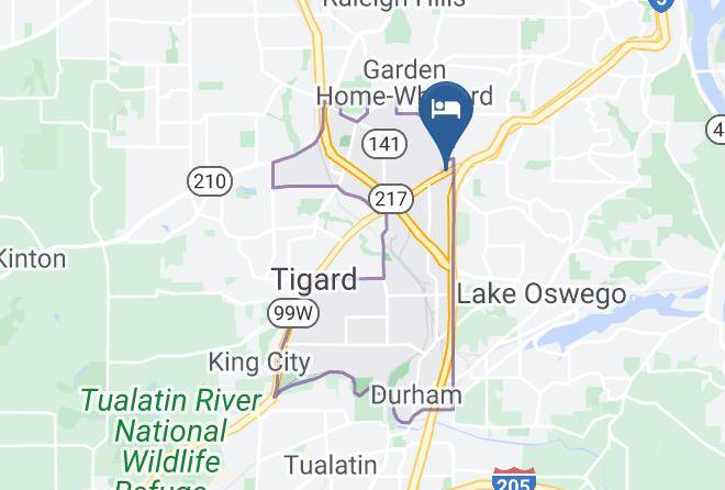 Washington - Quality Inn Tigard Portland Southwest Maps