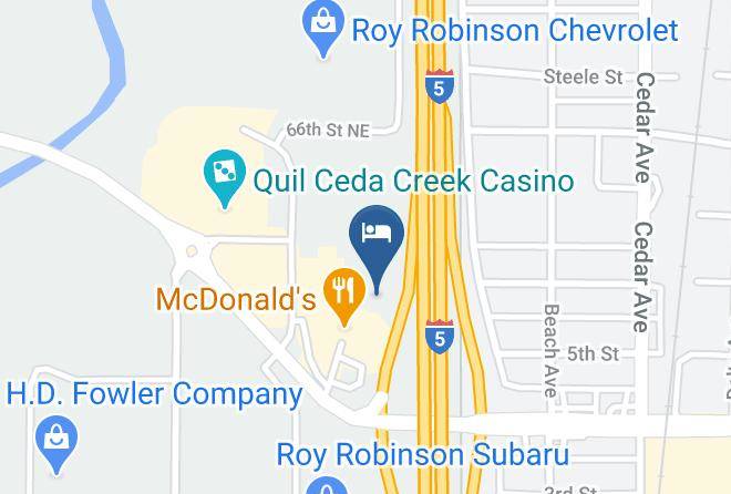 Snohomish - Quality Inn Tulalip Marysville Maps