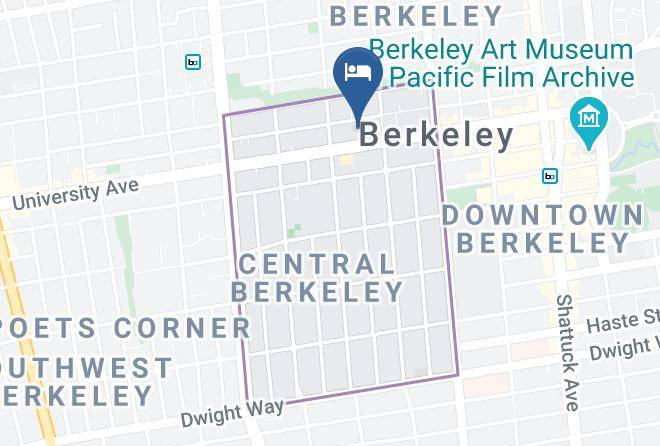 Alameda - Quality Inn University Berkeley Maps