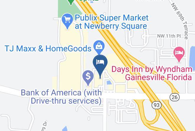 Alachua - Quality Inn University North I 75 Maps
