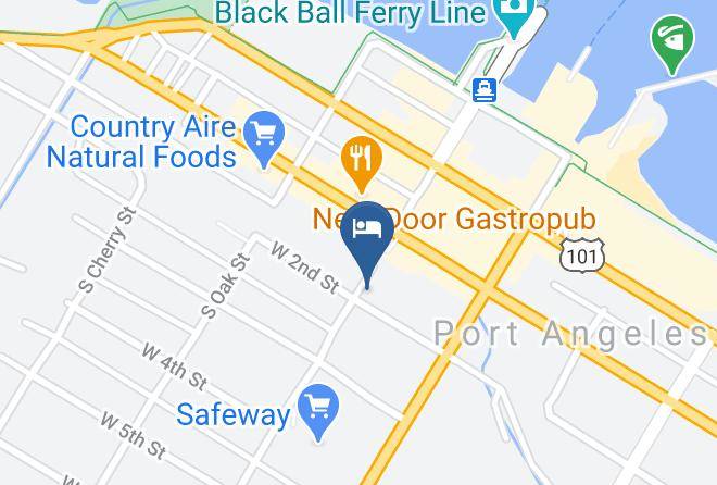 Clallam - Quality Inn Uptown Maps