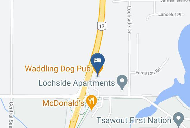 Capital - Quality Inn Waddling Dog Maps