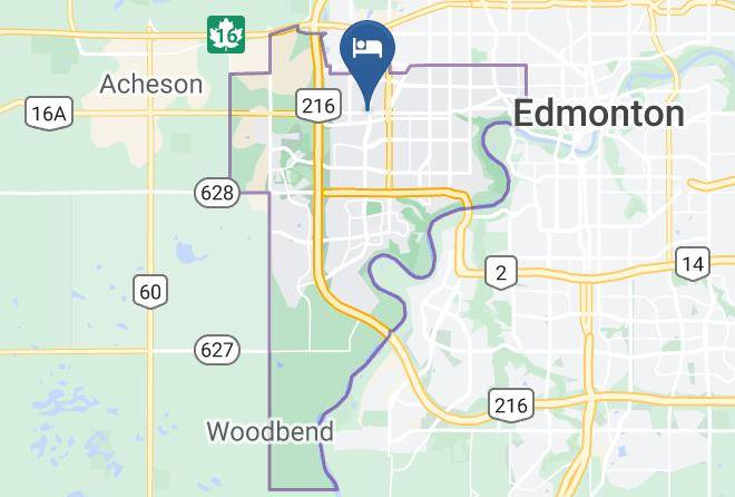 Division 11 - Quality Inn West Edmonton Maps