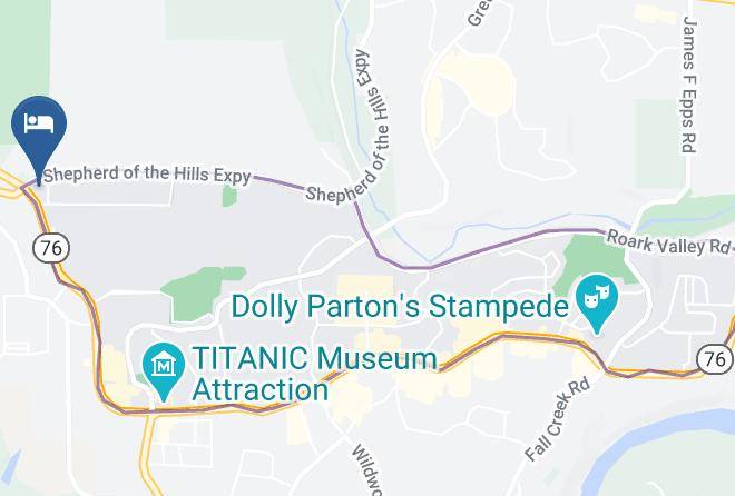 Quality Inn West Branson Map