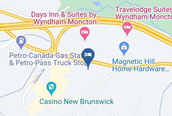 Westmorland - Quality Inn Moncton Maps