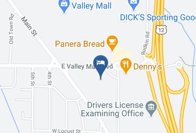 Yakima - Quality Inn Yakima Near State Fair Park Maps