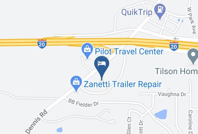 Quality One Motel Map