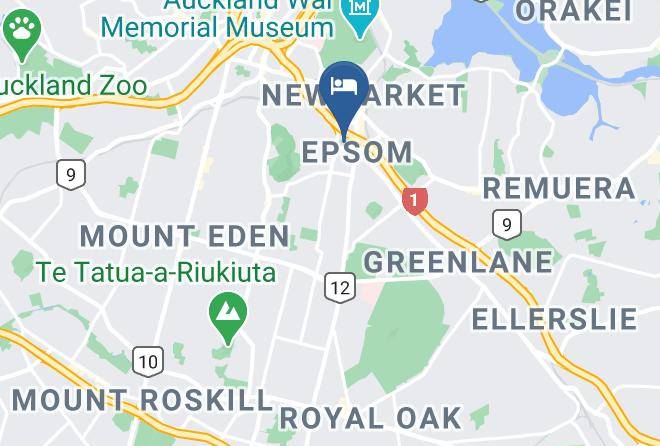 Auckland Epsom - Alexander Inn Maps