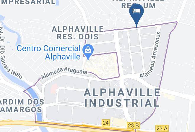 Barueri - Quality Suites Alphaville Maps