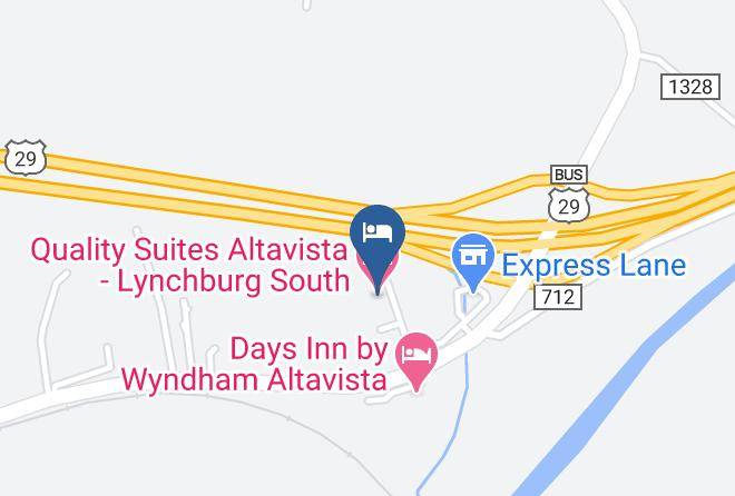 Campbell - Quality Suites Altavista Lynchburg South Maps