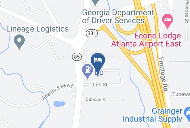 Clayton - Quality Suites Atlanta Airport East Maps
