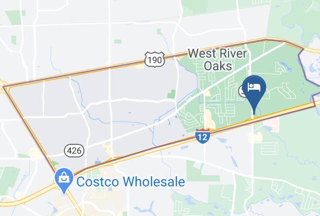 East Baton Rouge Par - Quality Suites Baton Rouge East Denham Springs Maps