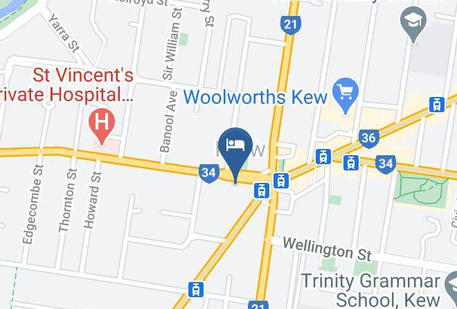 Boroondara - Quality Suites Beaumont Kew Maps