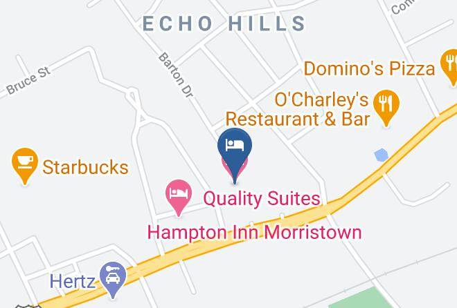 Hamblen - Quality Suites Morristown Maps