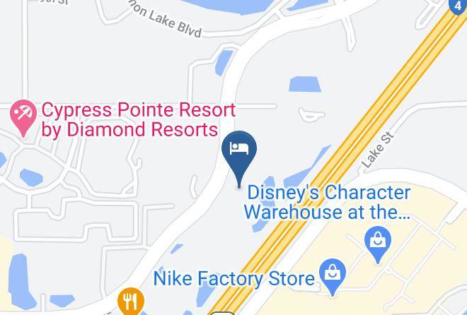 Orange - Lake Buena Vista Resort Maps