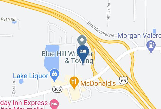 Quality Suites Maumelle Little Rock Nw Map