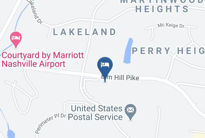 Davidson - Quality Suites Nashville Airport Maps
