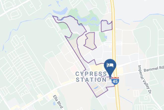 Harris - Quality Suites North Houston Maps