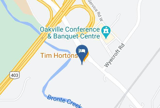 Halton - Quality Suites Oakville Maps