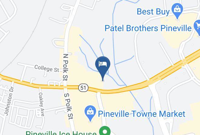 Mecklenburg - Quality Suites Pineville Charlotte Maps