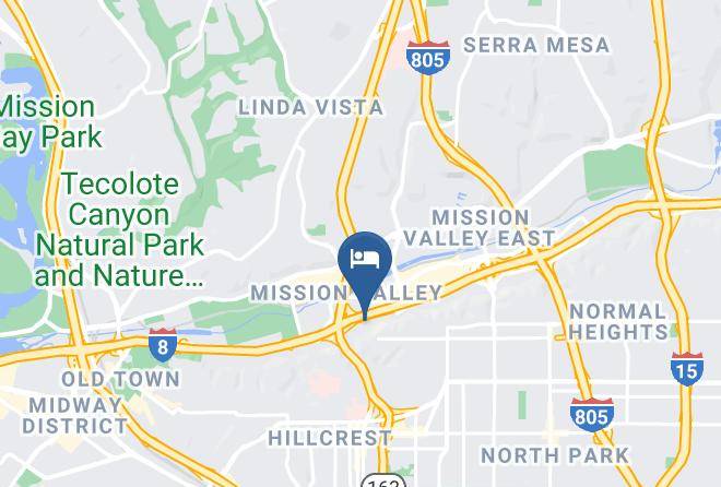 San Diego - Quality Suites San Diego Seaworld Area Maps