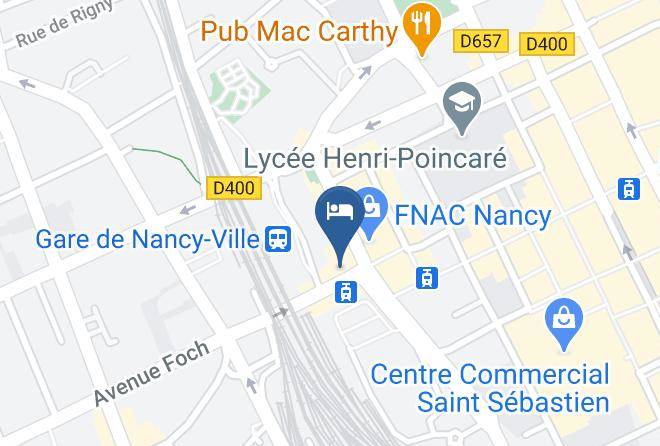 Meurthe Et Moselle - Hotel Foch Maps