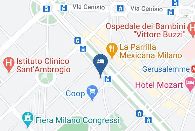 Milan - Hotel Nasco Maps