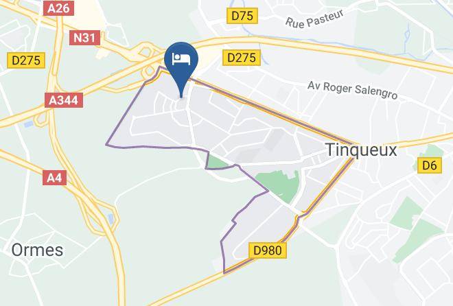 Marne - The Originals Boutique Hotel Qualys Reims Tinqueux Maps