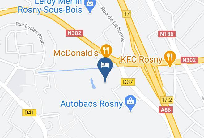 Seine St Denis - Qualys Hotel Maps