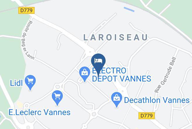 Morbihan - Padja Hotel & Spa Vannes Maps