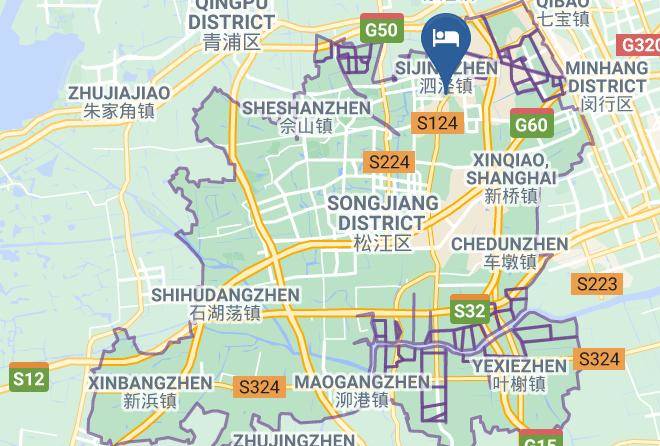 Songjiang District - Quandu Commercial Hotel Maps