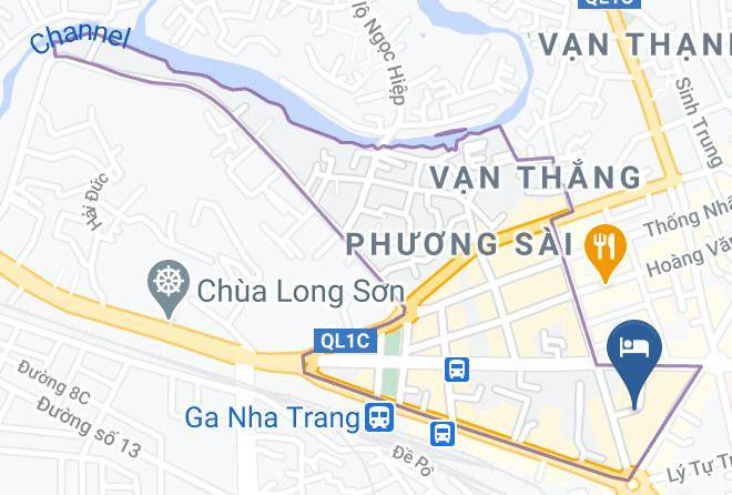Nha Trang - Quang An Hotel Maps